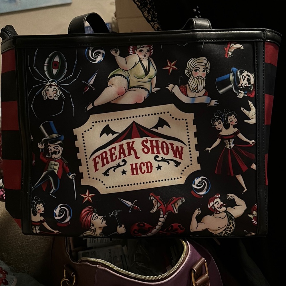 Hot Chocolate Designs handbag “Freakshow” brand new.
